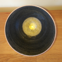 Ebonised bowl