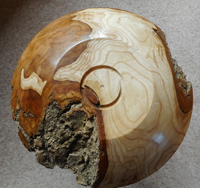 natural ash bowl