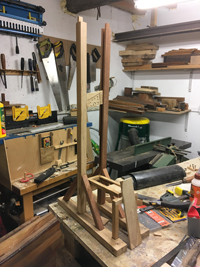 wooden guillotine