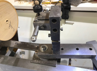 sphere and hollowing jig