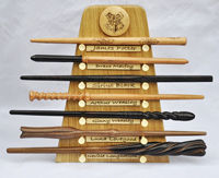 handmade wooden wands