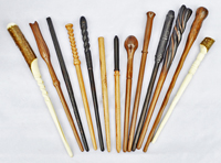 handmade wooden wands