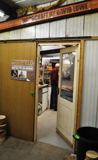 Woodcraft entrance