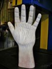 Carved hand